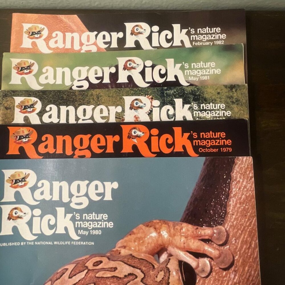 20 Ranger Rick Magazines 1979-1982 Educational Nature Homeschool Animal Nature - Picture 2 of 6